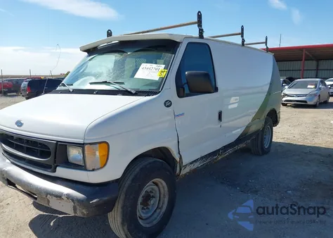 2002 Ford E-250 Commercial z USA, uszkodzony, nr VIN 1FTPE24222HB04145